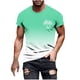 thumbnail image 2 of Tops para hombre, blusas y camisas de manga corta con cuello redondo para hombre, jersey informal de moda con estampado de cuello redondo para hombre, pantalones cortos deportivos para fitness, blusa, 2 of 5