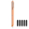 thumbnail image 1 of Retractable Beginner Pen for Kids with Refillable Ink Cartridges Comfort Grip Writing Tool Smooth Calligraphy Practice Pen for Elementary Students, 1 of 3