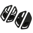 thumbnail image 4 of Cubierta del marco del cuenco de la manija de la puerta interior estilo fibra de carbono, pegatina decorativa de repuesto para Mercedes-Benz C-clase W206, 4 of 14