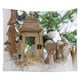 thumbnail image 1 of Tapiz de pared de Navidad Decoración colgante de pared Muñeco de nieve Papá Noel Árbol de Navidad Elemento Impresión digital Tapiz Ropa de cama Tapiz Dormitorio Sala de estar Estilo Sailing Electrónica, 1 of 4