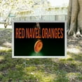 thumbnail image 5 of Red Navel Oranges Yard Sign 5 Pack of 18 Inch x 24 Inch Double Sided Weatherproof Heavy-Duty Plastic with Stake | Fresh Citrus Fruits, Local Produce, Seasonal Promotions | Made in USA, 5 of 7