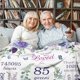 thumbnail image 3 of LHSHID 5th Birthday Gifts for Women Women 85th Birthday Decorations Birthday Blanket Birthday Gifts Ideas for Grandma Mom Sister Wife Friend Aunt Soft Blanket 50"x60", 3 of 7