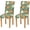 Pumpkins, variant on Pumpkin Autumn Chair Covers Fall Maple Leaf Dining Chair Slipcovers Set of 4 Stretch Seat Covers for Dining Room Living Room Hotel Banquet
