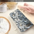 thumbnail image 6 of High Precision Digital Kitchen Scale Tempered Glass Food Scale Multifunction Scale Small Kitchen Appliances Silver Flowers Pattern, 6 of 7