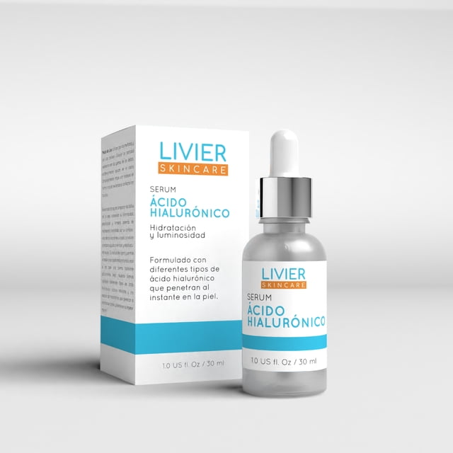 Serum Ácido Hialurónico LIVIER SKINCARE.