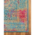 thumbnail image 6 of Unique Loom Medici Collection Area Rug - Coranado (10' 6" x 16' 5" Rectangle Blue/Beige), 6 of 7