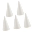 thumbnail image 1 of 5x5 Piezas De Espuma De Poliestireno En Cono DIY árbol De Navidad Para Manualidades De Pintura 5pcs 100mm Sunnimix Artesanía de espuma de poliestireno, 1 of 8