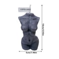 thumbnail image 3 of Female Body Shaped Soy Candle Woman Bust Scented Candles for Christmas Halloween Bedroom Bathroom Aesthetic Decoration, Novelty Gifts, 3 of 5