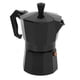 thumbnail image 2 of Cafetera moka de aluminio con capacidad para 6 tazas y 300 ml, accesorios para uso doméstico en la oficina, color negro, 2 of 15
