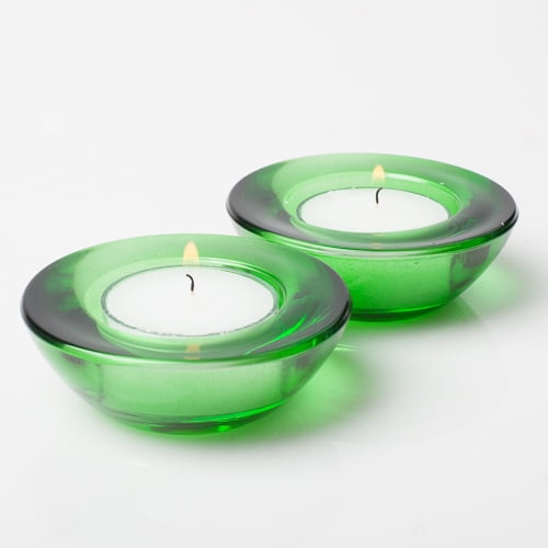 Eastland Chunky Tealight Candle Holder Green Set of 96