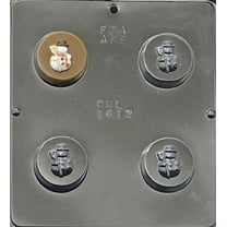 1612 Snowman Oreo Cookie Chocolate Candy Mold