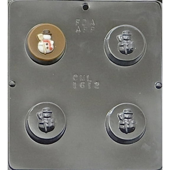 1612 Snowman Oreo Cookie Chocolate Candy Mold