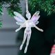 thumbnail image 1 of Adornos navideños, adornos navideños, adornos colgantes de copos de nieve acrílicos navideños, decoración para árbol de Navidad, decoración de copos de nieve de cristal de hielo transparente, pequeño, 1 of 6