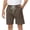 Brown, variant on WREESH Men's Sweat Shorts Summer Casual and Comfortable Drawstring Pocket Elastic Waist Shorts Gym Workout Shorts Blue