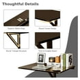 Folding Table Desks Wall Mounted Table Fold Down for Small Spaces