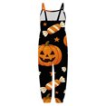 thumbnail image 4 of Baby Girl Onesies Kids Halloween Suspender Romper Loose Harem Jumpsuit Cosplay Party Outfit Rompers for Girls, 4 of 5
