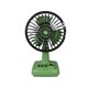thumbnail image 2 of Ventilador de escritorio pequeño, refrigeración por aire, diseño, ventilador personal portátil de 3 velocidades para verde, 2 of 9