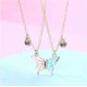 thumbnail image 2 of Best Friend Necklace Gifts Magnetic Matching Butterfly Friendship Necklace for 2 Girls Women BFF Sister Mother Daughter, 2 of 4