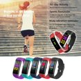 thumbnail image 4 of Tracker D\'entraînement Physique Tracker d'Activité Moniteur de Fréquence Cardiaque Moniteur de Pression Artérielle Moniteur de Sommeil Bracelet Intelligent de Santé, 4 of 9