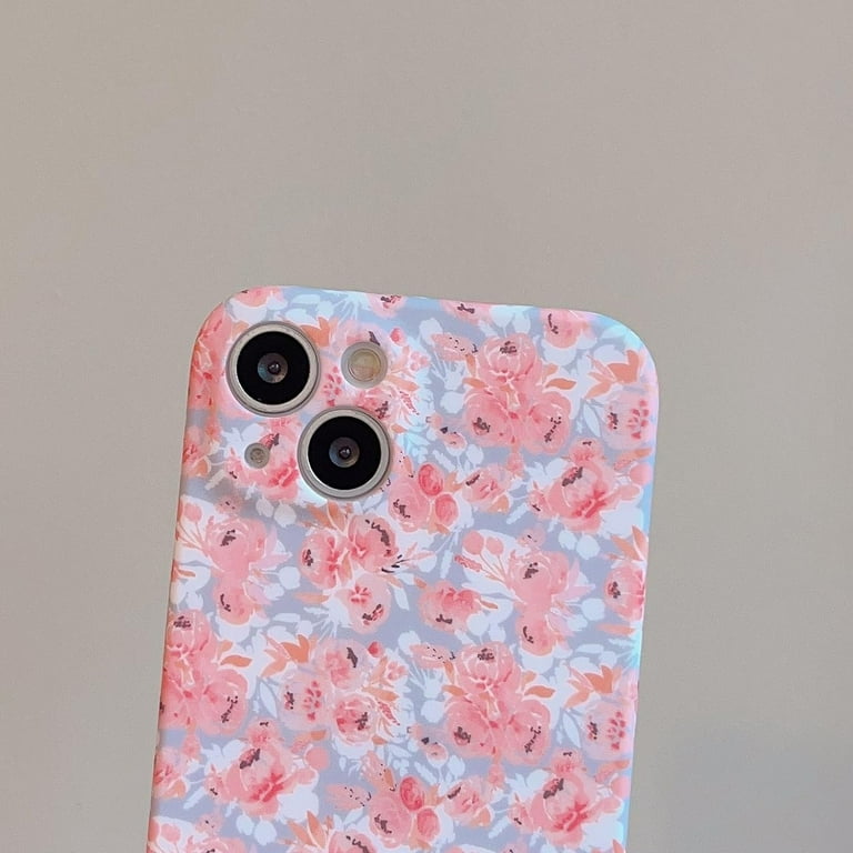 Beautiful Small Pink White Flowers Frosting Soft Phone Case Compatible with iPhone Case (Pink,iPhone 11) Beautiful Small Pink White Flowers Frosting Soft Phone Case Compatible with iPhone Case (Pink,iPhone 11)
