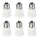 thumbnail image 1 of 6-Pack E12 to E14 White Bulb Converter LED Light Holder Lamp Adapter Socket Changer High Quality, 1 of 4