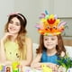thumbnail image 5 of Kit de manualidades para hacer un gorro de conejo de Pascua para niños | Gorros de tela reutilizables de animales en rosa, amarillo, naranja y azul | Artículos para fiestas de Pascua y decoración, 5 of 8