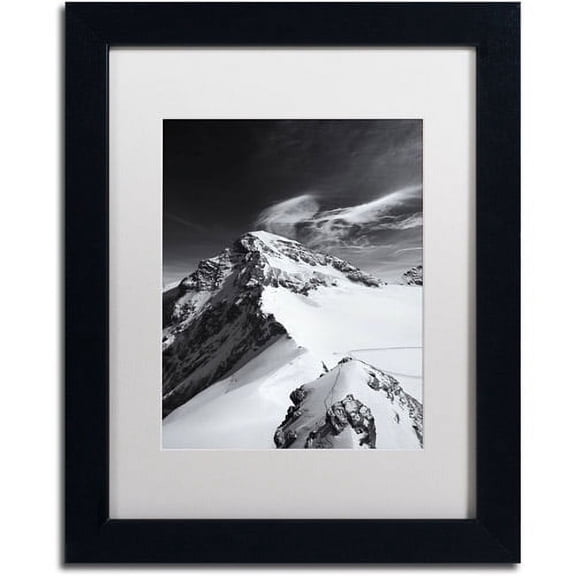 Trademark Fine Art "Eternity" Canvas Art by Philippe Sainte-Laudy, White Matte, Black Frame