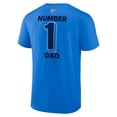 thumbnail image 3 of Men's Blue Oklahoma City Thunder #1 Dad Jersey T-Shirt, 3 of 3