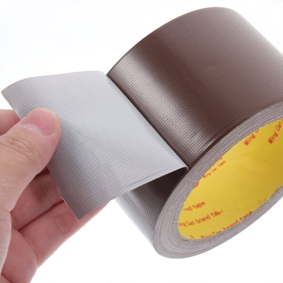 2-Pack Brown Colored Cloth Duct Tape with Extra Strong Adhesion for Repairs and Multipurpose Use