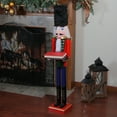 thumbnail image 2 of Northlight 48.25" Red and Black Christmas Butler Nutcracker with Tray, 2 of 4