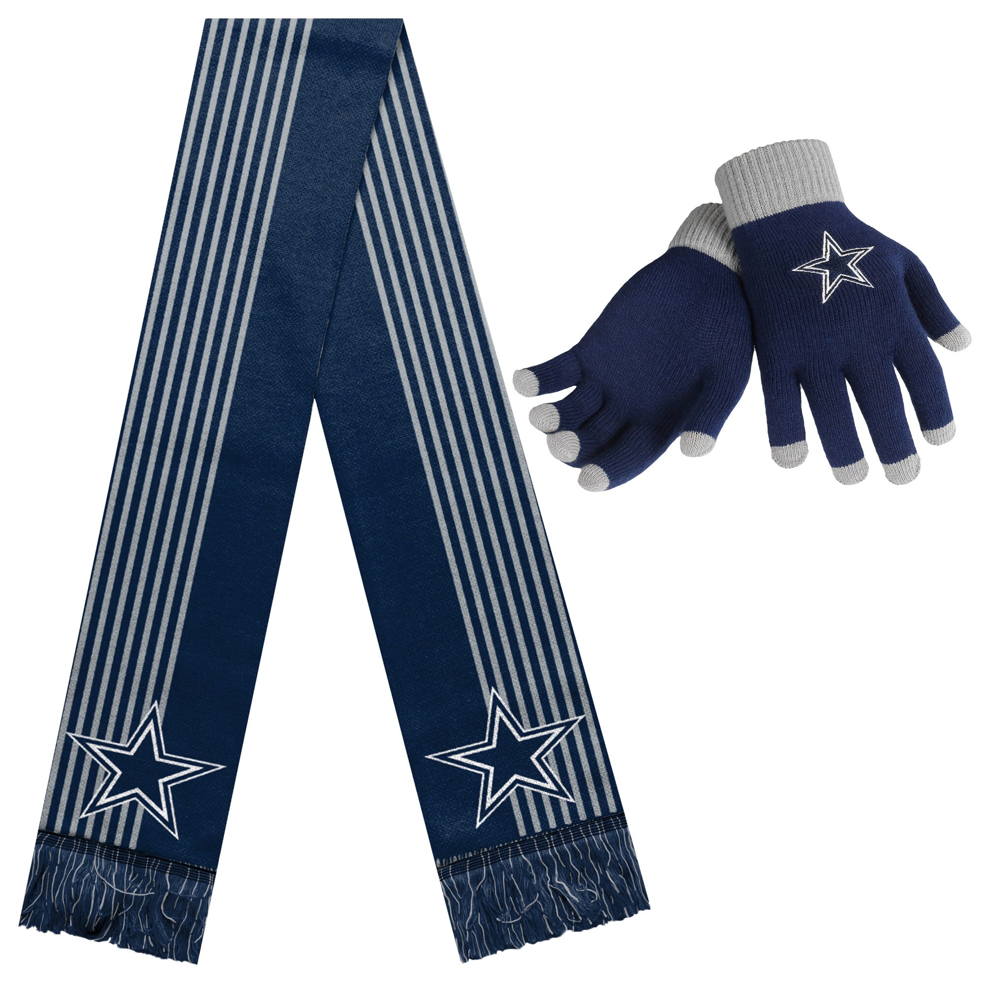 Dallas cowboys scarf and gloves Clearance