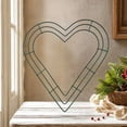 thumbnail image 5 of Decorative Wreath Frames for Floral Arrangements Star Heart Cane Shapes Home Decor, 5 of 7