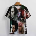thumbnail image 4 of Johnny Depp Womens T-Shirt Round Neck Short Sleeve Tee Shirts Summer Breathable Tops Blouse 6XL, 4 of 8