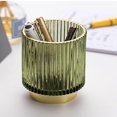 thumbnail image 3 of DOLITY Nordic Vanity Large Capacity Glass Container Case for Nail Varnish Day Gifts Green, 3 of 8