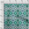 thumbnail image 2 of oneOone Polyester Spandex Light Green Fabric Abstracts Dress Material Fabric Print Fabric By The Yard 56 Inch Wide-MQ, 2 of 6