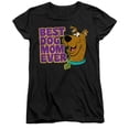 thumbnail image 4 of Scooby-Doo Mother's Day Best Dog Mom Ever Women's T Shirt, Black, Large, 4 of 5