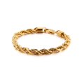 thumbnail image 1 of Fongten-pulsera de cadena de eslabones trenzados para hombre, brazalete de acero inoxidable, color negro, regalo de joyería, venta al por mayor Fivean unisex, 1 of 2