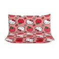 thumbnail image 3 of Hello Kitty Duvet Cover Set 3-Piece Bedding Set Soft Warm And Comfortable Soft Bed Set with 1 Duvet Cover And 2 Pillowcases for Bedroom All Season 79"x90", 3 of 7