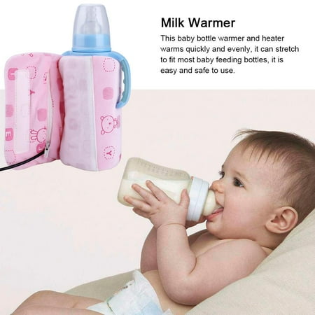 Usb Powered Cup Warmer Yosoo USB Portable Travel Mug Milk Warmer Heater Bottle Heater Feeding Bottle Infant Storage Bag , Milk Warmer,Bottle Heated Cover ()