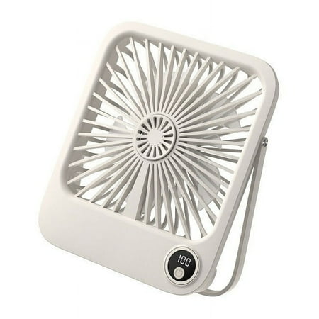 

Yonrjhukm Lightweight USB Desktop Fan Portable Folding Aromatherapy Fan Dormitory Silent Wall Mounted Small Fan Gift