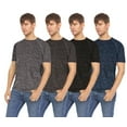 thumbnail image 2 of 4 Pack: Daresay Mens Dri Fit Shirts Moisture Wicking Tshirt For Men Gym Shirts For Men (up to Size 3X), 2 of 5