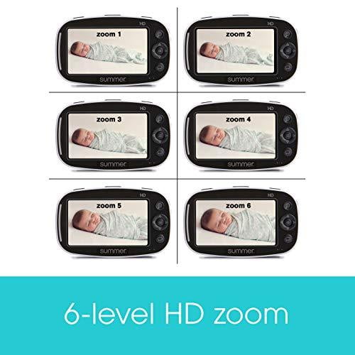 Summer infant baby pixel zoom hd duo video hot sale monitor