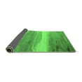 thumbnail image 2 of Ahgly Company Indoor Round Oriental Green Industrial Area Rugs, 7' Round, 2 of 4