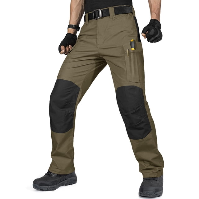 Pantalones FREE SOLDIER Tactical, resistentes al agua, 34 de ancho x 30 de largo