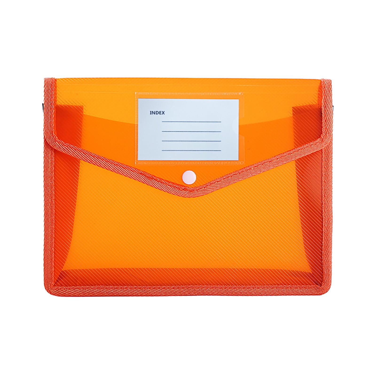 DJJGXAN 6 Pack Plastic Expanding File Folder, Folders for Documents with Snap Closure, Colorful File Folder Organizer Holder, Transparent Accordion File Pouch,Large Capacity, Fit Letter/A4 Size