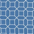 thumbnail image 2 of Fenna Woven Coastal Pillow Cover in Blue, White, 2 of 5