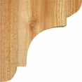 thumbnail image 3 of 6"W x 10"D x 10"H New Brighton Rough Sawn Corbel, Western Red Cedar, 3 of 9