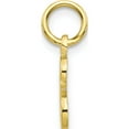 thumbnail image 3 of Designer 10K Yellow Gold Initial E Charm Made In United States -Jewelry By Sweet Pea Creations, 3 of 4