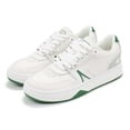 thumbnail image 2 of Lacoste Mens L001 Sneakers 9.5 White/Green, 2 of 7