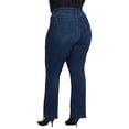thumbnail image 2 of NYDJ womens  Plus Teresa Ink Skyline Wide leg Jean, 20W, 2 of 4